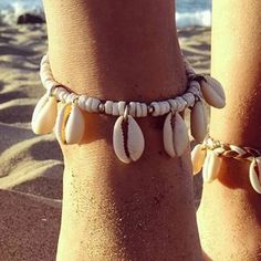 Shell Anklet Cream/White Color Adjustable And Measures Approximately 9.4”-12.6” Shells Are Natural And May Vary In Actual Color And Size From Pictures. Adjustable White Anklets For Spring, Adjustable White Anklets For Beach Season, Casual Ankle Wrap Anklets For Vacation, Casual Summer Ankle Wrap Bracelets, Casual Beach Anklets With Ankle Strap, White Trendy Anklets For Summer, Casual Beach Anklets For Spring, Trendy White Summer Anklets, Casual Beach Spring Anklets