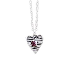 This sterling silver heart necklace measures 1/2 of an inch tall. The charm features deep red, rose cut garnet in the center. So cute! Perfect gift to let someone know how you feel. Charm comes on a 16 - 20 inch adjustable sterling silver chain. For the matching earrings go here: https://www.etsy.com/listing/736370736/sterling-silver-and-garnet-heart?ga_search_query=garnet&ref=shop_items_search_2&frs=1 For the plain charm, with no gemstone, go here: https://www.etsy.com/listing/39797643/sterling Sterling Silver Heart Charm Birthstone Necklace, Red Heart-shaped Sterling Silver Charm Necklace, Heart-shaped Sterling Silver Birthstone Necklace For Anniversary, Sterling Silver Birthstone Necklace With Heart Charm And Pendant, Sterling Silver Birthstone Necklace With Heart Pendant And Charm, Sterling Silver Heart Birthstone Necklace, Heart Shaped Sterling Silver Birthstone Necklace For Anniversary, Sterling Silver Heart Pendant Birthstone Necklace For Valentine's Day, Sterling Silver Heart Birthstone Necklace For Anniversary