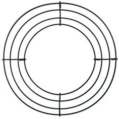 an image of a wire circle with four sections in the middle and one section at the end