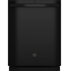 the black dishwasher is clean and ready to be used by someone in their home