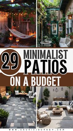 29 Minimalist Patio Ideas Small Indoor Outdoor Living Space, Side Of House Patio Ideas, Simple Deck Decorating Ideas, Very Small Yard Ideas, Landscape Patio Ideas, Small Apartment Patio Ideas On A Budget, Tiny Patio Ideas Townhouse, Small Space Backyard Ideas, Affordable Patio Ideas