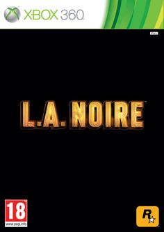 the cover art for l a noire, an upcoming video game from xbox 360