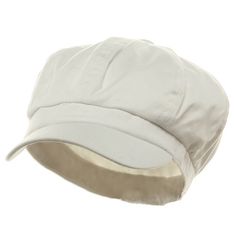 Cotton Elastic Newsboy Cap-White Womens Newsboy Cap, Halloween Costume Hats, Big Hats, Gatsby Hat, Women Hats Fashion, Newsboy Hat, Women Hats, Cap White, Head Gear