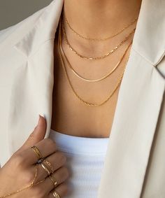 Made to live in, made to last. 14k gold filled, adjustable, & just what you've been searching for. Trendy 14k Gold Tarnish-resistant Jewelry, Delicate 14k Gold Filled Lariat Jewelry, 14k Gold Filled Fine Jewelry For Everyday Elegance, Adjustable 16-inch Gold Chain Necklace, 14k Gold Filled Tarnish Resistant Fine Necklace, Delicate 14k Gold Jewelry With Adjustable Chain, Dainty 14k Gold Jewelry For Everyday Elegance, Rose Gold 14k Gold-filled Jewelry With Adjustable Chain, Everyday Resizable 14k Gold Filled Jewelry