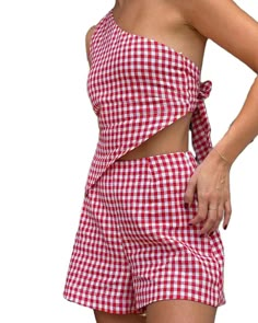 PRICES MAY VARY. Material: This matching sets for women made of high quality cotton blend, breathable, soft, skin-friendly, light weight comfortable to wear for spring, summer, fall, winter Feature:The cute cami pajamas set features v neck, low cut, bow decor, spaghetti strap camisole top, chic heart print sleeveless backless cami tank top, sheer lace tank top, matching high waisted, elastic waist shorts, relax fit, 2 piece sexy lingerie for women Design: Cute and sexy 2 piece cami sleep sets, t Summer Streetwear Outfits, One Shoulder Tank, Shorts Pajamas, 2 Piece Short Set, Womens Clothing Patterns, Women Y2k, Pajamas Sets, High Waist Shorts, Short Suit