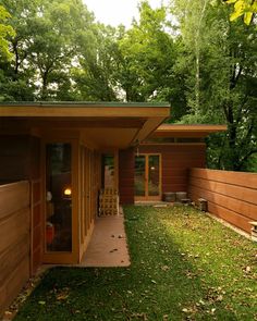 Okemos Michigan, Midcentury Home, Frank Lloyd, Frank Lloyd Wright, Lloyd Wright, Open Space, Dream Homes, House Inspo, My Dream Home