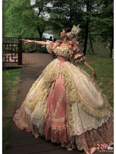 Victorian Ball Gowns, Victorian Era Dresses, Rococo Dress, Rococo Fashion, Love Is Blind, Old Fashion Dresses, Royal Dresses, Saying No, Old Dresses