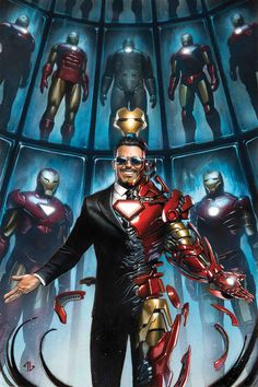 the cover to iron man 3