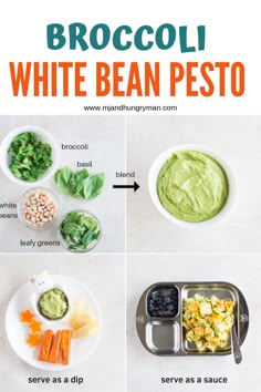 broccoli white bean pesto recipe with instructions