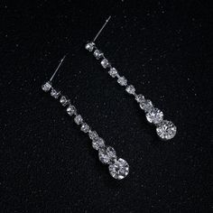 Long Drop Necklace, Crystal Bridal Jewelry Sets, Jewelry Editorial, Crystal Jewelry Sets, Jewelry Photography, Jewelry Outfit, Wedding Jewelry Sets, Bridal Jewelry Sets, Bridal Necklace