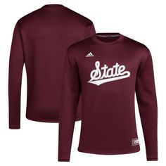 Show your excitement for Mississippi State Bulldogs baseball in vintage style by picking up this Reverse Retro Script Crewneck Sweatshirt. Crafted by adidas, it features eye-catching graphics that match the look your Mississippi State Bulldogs will wear on the field. Plus, this pullover's lightweight build makes it a perfect option for layering up or adding extra coverage while active. Bulldog Sweatshirt, Retro Baseball, Mississippi State Bulldogs, Mississippi State, Mississippi, Pullover Sweatshirt, Adidas Men, The Field, Crewneck Sweatshirt