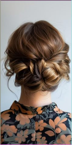 Discover 32 chic updos tailored for shoulder length hair. From casual days to special events, these styles keep you looking your best. Cute Updos For Medium Hair Wedding, Up Styles For Shoulder Length Hair, Natural Wedding Updo, Should Length Hair Updo, Medium Length Up Do, Formal Updos For Shoulder Length Hair, Wedding Guest Hair Shoulder Length, Bridesmaid Hairstyles One Shoulder Dress, Shoulder Length Hair Updo Wedding