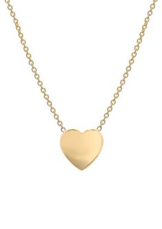 14k gold large heart necklace Gold Heart Necklace With Cable Chain For Valentine's Day, Gold Heart Necklace With Cable Chain, Valentine's Day Gold Heart Necklace With Cable Chain, Gold Minimalist Heart Necklace With Cable Chain, Classic Heart-shaped Necklace With Cable Chain, Elegant Heart Necklace With Cable Chain For Valentine's Day, Elegant Gold Heart Necklace With Cable Chain, Everyday Yellow Gold Heart Necklace With Cable Chain, Small Heart Necklace