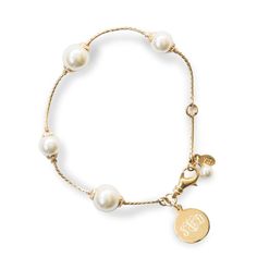 Pearlfection Monogram Bracelet – Kiel James Patrick Classic Personalized Adjustable Pearl Bracelet, Personalized Adjustable Classic Pearl Bracelet, Classic Adjustable Personalized Pearl Bracelet, Elegant Monogram Bracelet For Personalized Gift, Elegant Personalized Pearl Bracelet For Everyday, Elegant Everyday Personalized Pearl Bracelet, Elegant Monogram Name Bracelet As Personalized Gift, Elegant Monogram Name Bracelet For Personalized Gift, Elegant Monogram Name Bracelet For Everyday