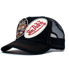 100% Authentic. Closeouts From 2006 When Von Dutch Closed Down Their Warehouse In Vernon California. New, Never Worn. Great Fit And Quality. The Hats Are Adjustable From Back. All Hats Are Shipped In A Box To Prevent Damaging While In Transit. Brand New, Never Worn, Without Tags, Quality Five Panel Caps. Made Of Cotton Front With Nylon Mesh Back, A Curved Bill, Cotton Sweatband, And A Snapback Closure. Limited Stock. Get A Piece Of History With This Authentic Vintage Von Dutch Truckers Cap. Featuring A Black Color And Two Patches, This Hat Is Perfect For Casual Occasions. The Adjustable Size Ensures A Comfortable Fit, While The Mesh Fabric Type Will Keep You Cool During The Hot Months. Von Dutch Hat, Hat Y2k, Five Panel Cap, Black Bucket Hat, Velvet Hat, Black Snapback, Von Dutch, Cool Hats, Fitted Caps