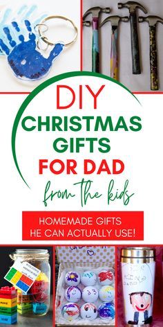 christmas gifts for dad from the kids to homemade gifts he can actually use with him