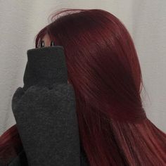 Gorgeous Red Hair, Red Hair Color Ideas, Wine Red Hair