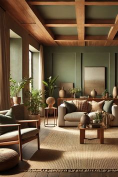 If you are looking for the best green interior paint colors, check out these 9 perfect greens from Sherwin Williams.  Sherwin Williams greens are perfect for bedrooms, bathrooms, nurseries, living rooms, exteriors, accent walls, cabinets and more!