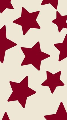 many red stars on a white background