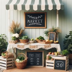 17+ Vendor Booth Decorating Ideas to Stand Out in Any Market 🎨 Market Table Display, Vendor Booth Setup, Vintage Wooden Crates, Booth Setup, Rustic Chalkboard, Market Table, Small Business Plan, Vendor Booth, Cookie Decorating Ideas