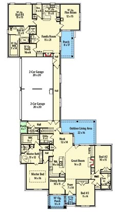 this is the first floor plan for these house plans