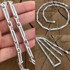 Silver chain Anchor Combined. Silver 925. Weight 66 grams.   Carabiner lock. Please check all my catalog to choose your favorite jewelry https://www.etsy.com/shop/LevitskyJewerly?ref=simple-shop-header-name&listing_id=1151008916 Need more information? If you have any questions, please feel free to contact me, I will be happy to answer them. Men Silver Chain, Men Chain, Byzantine Chain, Silver Chain For Men, Jewelry Design Inspiration, Mens Bracelet Silver, Chain Design, Wallet Chain, Silver Chain Necklace