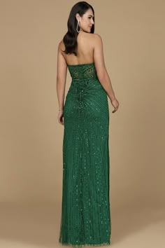 Elevate your evening look with Lara 9953 from the Spring 2024 Collection. This exquisite evening dress exudes timeless elegance and sophistication, making it the perfect choice for your next special occasion. Make a statement with Lara 9953. Diamond Prom Dress, Diamond Prom Dresses, Prom Dress Green, Prom 2025, Plastic Dress, Green Prom, Prom 2024, Elegant Prom, Elegant Prom Dresses