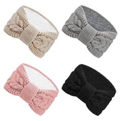 PRICES MAY VARY. Good Fabric: The ear warmer headband for women are made of stretchy soft yarn; Handcrafted knit ear warmer headband, matches well with your winter outfits; You and your family stay warm all winter long Multiple Colors: Winter Headbands for Women comes in a variety of colors; You can freely match your clothes to bring rich fashion beauty One Size: Knitted head wrap ear muffs winter women are suitable for most women and girls; Crochet headband are one size fits most; Multiple styl Winter Knit Headband, Cable Crochet, Thick Crochet, Headbands Crochet, Snow Day Outfit, Knit Ear Warmer, Crochet Turban, Knit Headbands, Cable Knit Headband