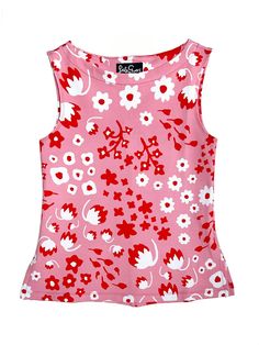 STELLA top Blossom Breeze Pink Spring Sleeveless Fitted Top, Fitted Sleeveless Top For Spring, Versatile Floral Print Spring Tops, Fitted Spring Foldover Top, Pink Versatile Summer Tank Top, Versatile Pink Summer Tank Top, Chic Floral Print Fitted Top, Versatile Pink Tank Top For Summer, Spring Stretch Tank Blouse