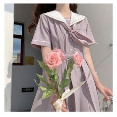 Vendor: Egirldoll Type: dress Price: 42.99 Summer Pastel JK Sailor Pastel Dress ON585 Gothic Harajuku Fashion, Egirl Aesthetic, Egirl Fashion, Egirl Clothes, Anime Lingerie, Grunge Clothing, Egirl Outfits, Pastel Dress, Gothic Accessories