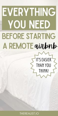 Insanely Easy Step-By-Step Guide to Starting a Remote Airbnb From an Airbnb Superhost Unique Airbnb Ideas, Start An Airbnb, Rental Property Tips, Lake House Rentals, Vacation Rental Business, Airbnb Superhost, Airbnb Host Tips, Unique Airbnb, Vacation Rental Host