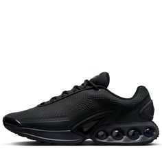 Multilayered mesh upper Rubber toe cap Air cushioning Foam midsole Rubber outsole Color: Black/Dark Smoke Grey/Dark Grey/Anthracite Style: DV3337-002 Air Max Day, All Nike Shoes, Grey Style, Nike Flyknit, New Nike Air, Nike Acg, Nike Air Vapormax, Triple Black, Grey Nikes