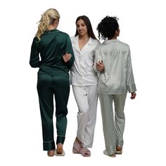 Made of HIGH QUALITY satin, super soft and more luxurious fabric with spandex fo comfort make these satin pajamas a wonderful addition to your wedding party gifts.  Our customized pajamas are a great idea as a Bridesmaid Gift, bachelorette party gift, birthday gift for her. Create your own unique set of bridesmaid pajamas by choosing from many gorgeous colors we offer.  You can choose just plain pajamas or you have an option to customize the pajamas with your own text to add a special touch. 💎 Relaxed Fit Long Sleeve Solid Sets, Solid Color Relaxed Fit Long Sleeve Sets, Solid Color Long Sleeve Sleep Sets, Long Sleeve Lounging Sets In Solid Color, Relaxed Fit Long Sleeve Sets For Lounging, Stretch Long Sleeve Sets For Pajama Party, Stretch Long Sleeve Loungewear Sets, Stretch Long Sleeve Sleep Sets, Solid Color Long Sleeve Bedtime Set