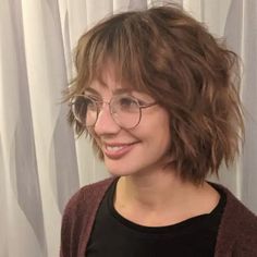 Short Layered Shag With Bangs, Chin Length Bangs, Short Shag Haircuts With Bangs, Shag Hairstyles With Bangs, Shag Haircuts With Bangs, Impulsive Decisions