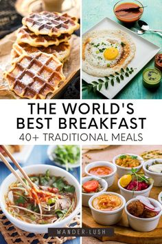 the world's best breakfast 40 traditional meals