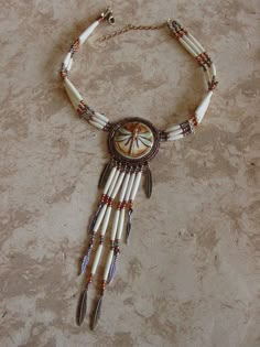 Native American Beaded Choker, Clay Dragonfly, Bone Choker, Native American Jewellery, Seed Bead Jewelry Patterns, Native Beading