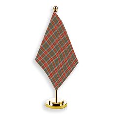 Our Tartan Desk Flags are meticulously crafted to bring a sophisticated and personalized touch to any desk or tabletop. Whether you're a proud Scot or simply appreciate classic style, these flags make a striking statement. Key Features: Rich, Vibrant Tartan: Each flag features a high-quality polyester fabric that showcases the intricate details and vibrant colors of traditional Scottish tartans. Durable Construction: The sturdy iron flagpole, available in both gold and silver finishes, provides excellent support and ensures your flag stands tall. Lightweight Design: At only 120 grams, these flags are easy to transport and display. Technical Specifications: Material: Polyester fabric (flag), iron (flagpole) Flagpole Colors: Gold, Silver Weight: 120 grams Endless Possibilities: Decorative Ac Fabric Flag, Table Flag, Fabric Flags, Flag Stand, Scottish Tartans, Scottish Heritage, Stand Tall, Tartan Plaid, Endless Possibilities