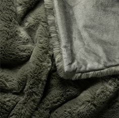 an image of a blanket that looks like fur