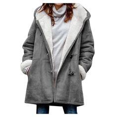 PRICES MAY VARY. Best Gifts for Women/Mom/Friends 【Material】It is made of high quality materials,durable enought for your daily wearing. 【Features】Open front, Long Sleeve,Flowy,Loose fit, Jackets, Casual Wear, Solid, Coat, Polyester... 【Comfortable & Soft】The Coats are very comfortable to wear and you won’t feel tight in the armpits. Rayon and Spandex fabric making it comfier against the skin. 【Match】Perfect wear with jeans or leggings winter.Suitable for a casual everyday look and any occasions Trenchcoat Dress, Winter Products, Blazer Sweater, Lightweight Denim Jacket, Estilo Harajuku, Fall Winter Coat, Dress Blazer, Types Of Coats, Plus Size Winter