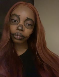 Simple Scary Face Paint, Simple Skeleton Halloween Makeup, Scary Makeup Ideas Easy, Cute Skeleton Makeup Easy, Skeleton Makeup Simple, Simple Skeleton Makeup, Skeleton Makeup Easy, Scary Face Paint, Joker Halloween Costume