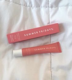 Summer Fridays pinnk sugar Sunday Friday Lip Balm, Summer Friday Pink Sugar, Pink Summer Fridays, Summer Friday Aesthetic, Summer Fridays Lip Balm Pink Sugar, Summer Fridays Pink Sugar, Mecca Products, Summer Fridays Aesthetic, Summer Fridays Lip Balm