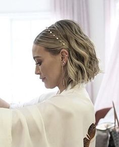 Short Bridal Hair, Hairstyles Bridesmaid, Bridesmaid Hair Down, Homecoming Hair Down, Wedding Hair Inspiration