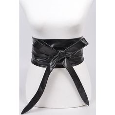 Tie front leather belt Wrap around Material: Polyurethane Approx Width: 5" Length: 104" Chic Leather Corset Belt For Party, Chic Leather Corset Belt For Fall, Chic Black Corset Belt For Formal Occasions, Spring Black Belted Corset Belt, Chic Black Belts, Elegant Leather Corset Belt For Fall, Black Fitted Modern Belt, Elegant Faux Leather Corset Belt, Elegant Black Faux Leather Belt