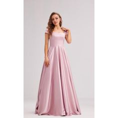 Make A Memorable Statement At Your Next Event In This Captivating Modest Satin Gown. This Modest Yet Classy Gown Is Designed With A Delicate Satin Fabric And An Open Back Detail. Perfect For Prom, Sweethearts, Or Any Formal Occasion. Elegant Prom Dresses Pink, Sweetheart Neckline Dress With Sleeves, Gowns With Sleeves Formal, Satin Prom Dress With Sleeves, Model Dress Satin, Pink Satin Dresses, Dusty Pink Wedding Dress, Modest Pink Prom Dresses, Pink Modest Dress