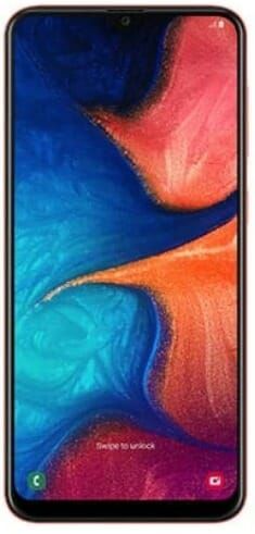 the new samsung galaxy m10 is shown in blue, pink and orange colors with an angled