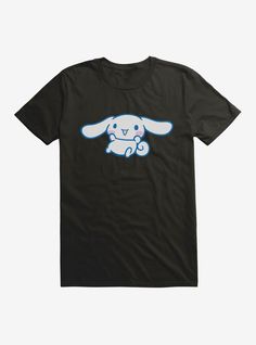 Cinnamoroll All The Happiness T-Shirt Cinnamoroll Stuff, Hello Kitty Gifts, Pokemon Birthday Party, Pokemon Birthday, All Smiles, Top Graphic Tees, Graphic Tee Shirts, Mens Graphic Tee, Black Charcoal