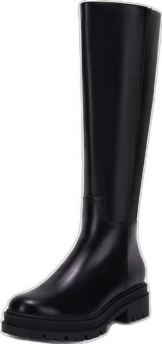 Knee-high Wide Calf Moto Boots With Zipper, Wide Calf Knee-high Moto Boots With Zipper, Wide Calf Knee-high Moto Boots With Zipper Closure, Winter Boots With Zipper Closure, Tall Winter Boots With Zipper Closure, Winter Mid-calf Boots With Zipper For Workwear, Winter Workwear Mid-calf Boots With Zipper, Winter Workwear Mid-calf Boots With Zipper Closure, Winter Platform Boots With Zipper For Wide Calf