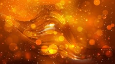 an abstract orange background with blurry lights