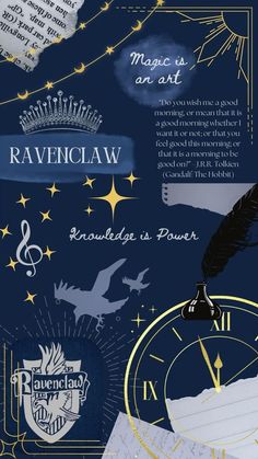 the back cover of ravenclaw's book