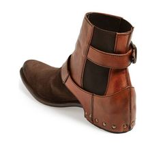 Mens Heeled Boots, Luxury Leather Boots, Brown Dress Boots, Mens Suede Boots, Chelsea Brown, Strap Boots, Mens Fasion, Cold Ice, Shoe Wishlist